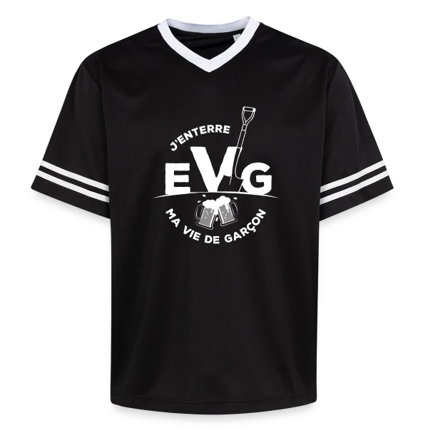 EVG Futur Marié sur T-shirt de foot unisexe en mesh