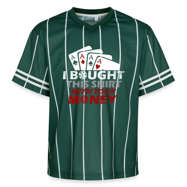 Poker Star: Design Casino Gagnant sur T-shirt de foot unisexe en mesh