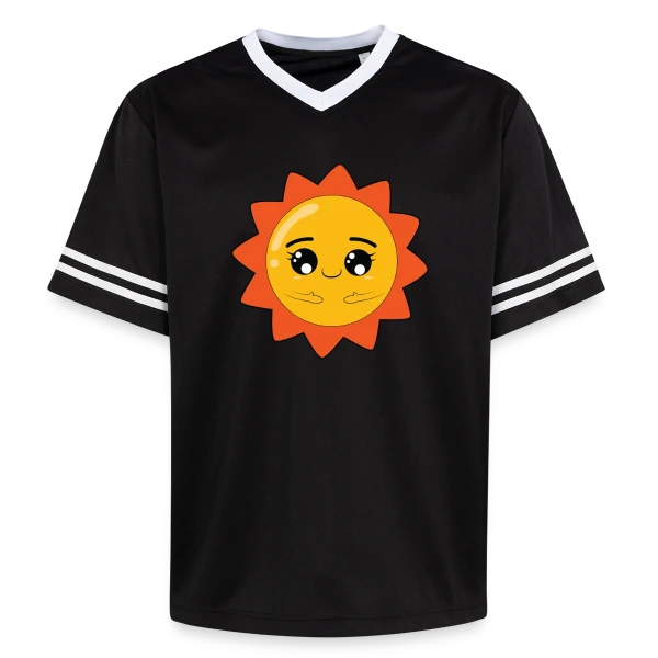 Rayon de Soleil Éclatant sur T-shirt de foot unisexe en mesh