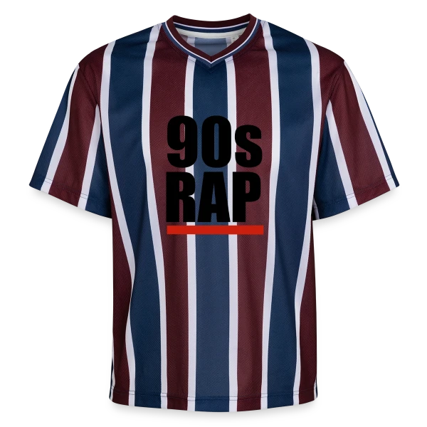 Rap Années 90 Style sur T-shirt de foot unisexe en mesh