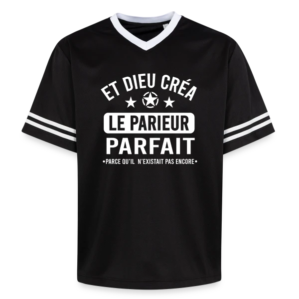 Parieur Sportif Pro sur T-shirt de foot unisexe en mesh