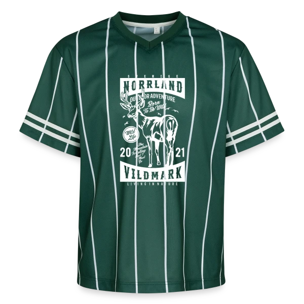 Norrland Vildmark 2021 : Exploration Grand Nord sur T-shirt de foot unisexe en mesh