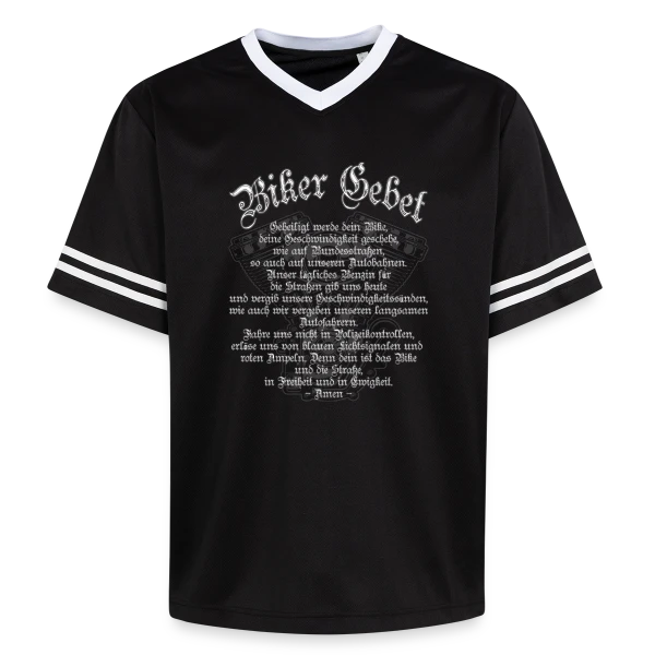 Moteur V-Twin Biker Prière sur T-shirt de foot unisexe en mesh