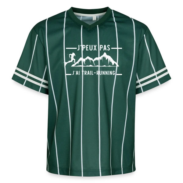 J'peux pas, j'ai Trail Running ! sur T-shirt de foot unisexe en mesh