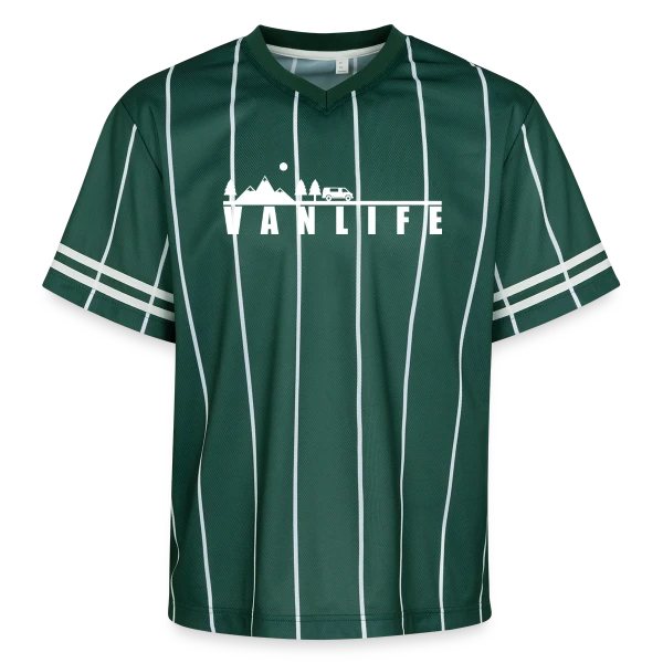Van Life Évasion Montagne sur T-shirt de foot unisexe en mesh