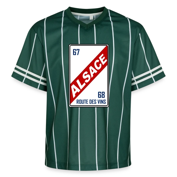 Humour 'Licence Alsace' - Saveurs Régionales sur T-shirt de foot unisexe en mesh