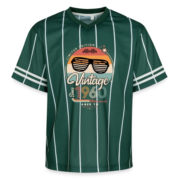 Vintage Depuis 1960 : L'Année Fondatrice sur T-shirt de foot unisexe en mesh