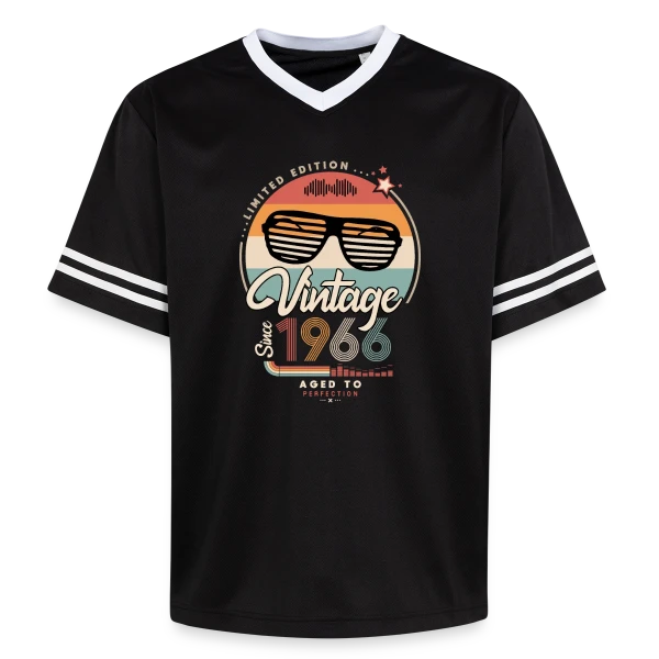 Vintage Depuis 1966 : Un Millésime Exceptionnel sur T-shirt de foot unisexe en mesh