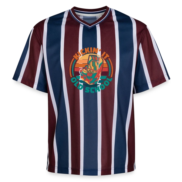 Arcade Rétro Gaming Années 80 sur T-shirt de foot unisexe en mesh