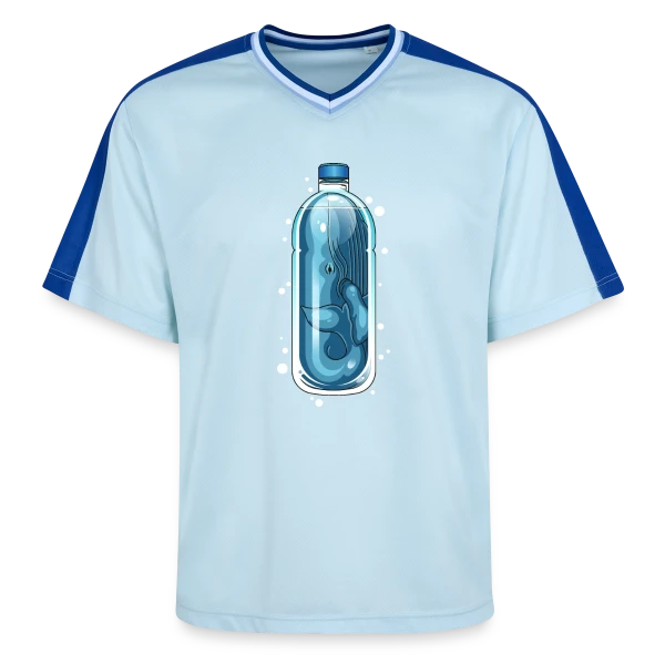 Océan en Détresse sur T-shirt de foot unisexe en mesh