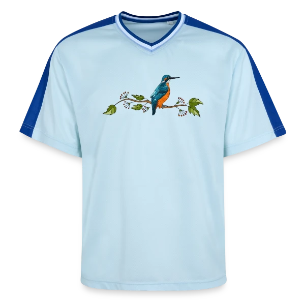 Oiseau Majestueux sur T-shirt de foot unisexe en mesh