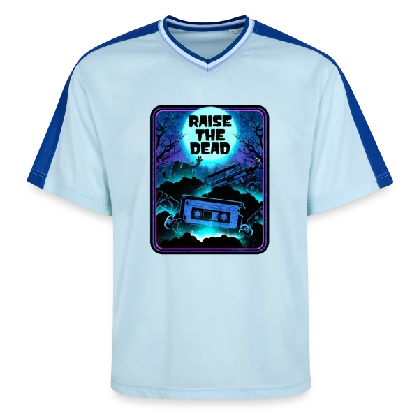 Esprit Vintage Texturé sur T-shirt de foot unisexe en mesh