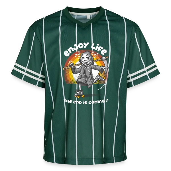 Profite de la Vie! sur T-shirt de foot unisexe en mesh