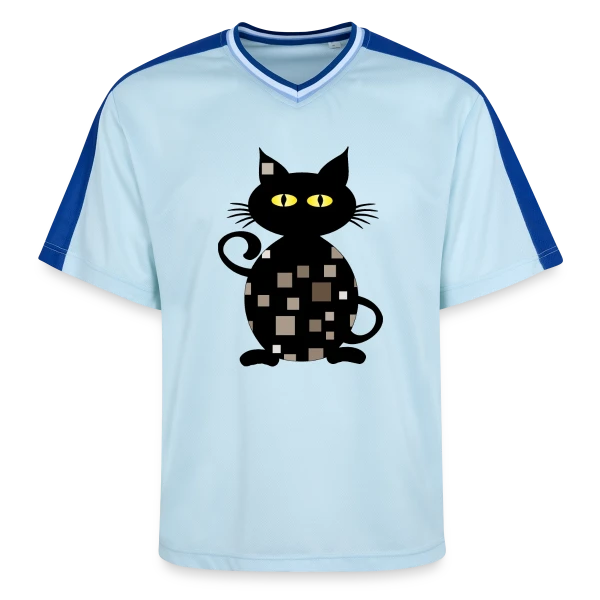 Mon Adorable Chat sur T-shirt de foot unisexe en mesh