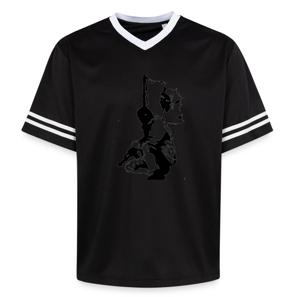 Rebelle Clandestin Corse sur T-shirt de foot unisexe en mesh