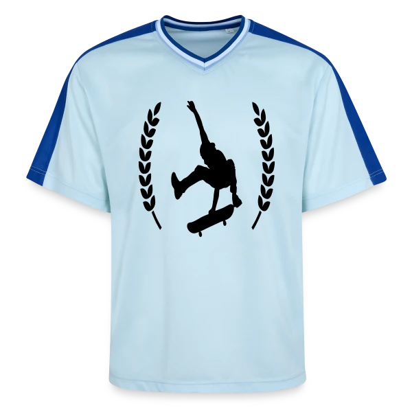 Passion Skate & Skateboard sur T-shirt de foot unisexe en mesh