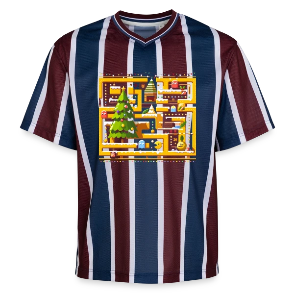 Noël Gamer : Joyeux Arcade Christmas sur T-shirt de foot unisexe en mesh
