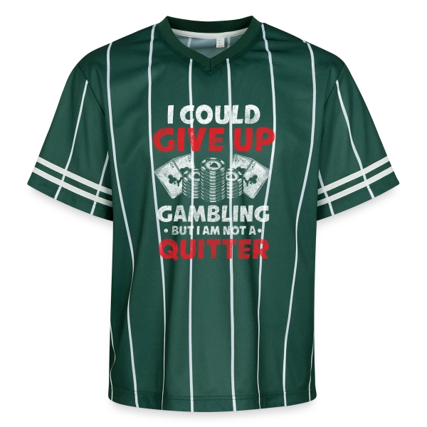 Maître du Skat et du Poker sur T-shirt de foot unisexe en mesh