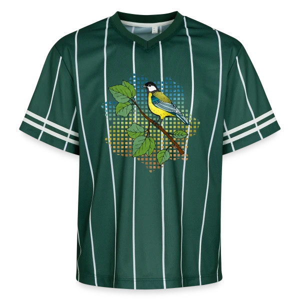 Oiseau Arc-en-Ciel sur T-shirt de foot unisexe en mesh