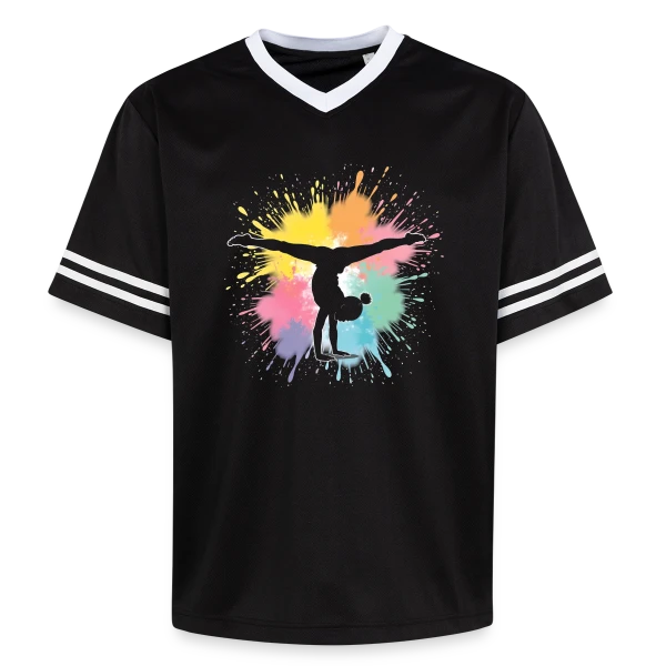 Gymnastique & Turnerine - Passion Sportive sur T-shirt de foot unisexe en mesh
