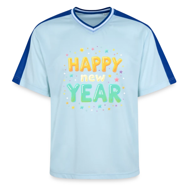 Femme Halloween Nouvel An Amusant sur T-shirt de foot unisexe en mesh