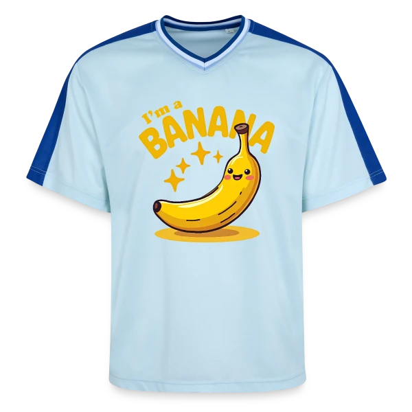 Humour Banane - Costume Carnaval & Fête sur T-shirt de foot unisexe en mesh