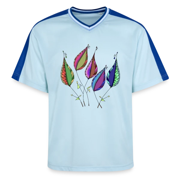 Code Mystère 1331 sur T-shirt de foot unisexe en mesh