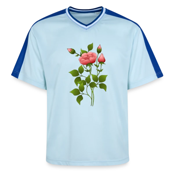 Design Numérique 2140 sur T-shirt de foot unisexe en mesh