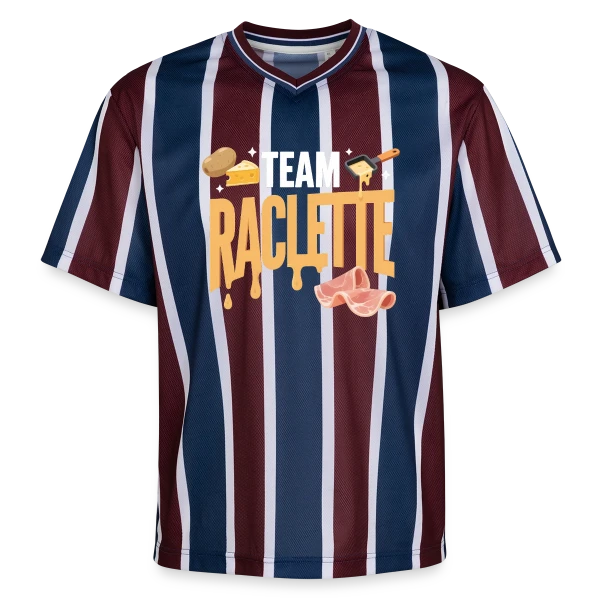 Dix-Sept - Esprit Vintage Rétro sur T-shirt de foot unisexe en mesh