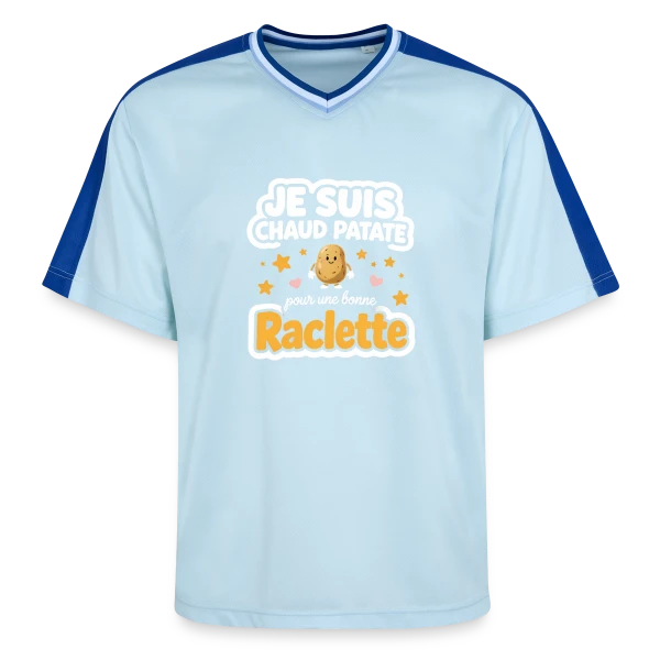 Design Minimaliste Élégant sur T-shirt de foot unisexe en mesh