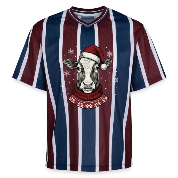 Design Abstrait 'Expression Fluide' sur T-shirt de foot unisexe en mesh