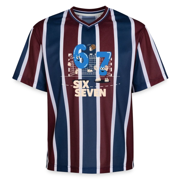 Passion Handball sur T-shirt de foot unisexe en mesh