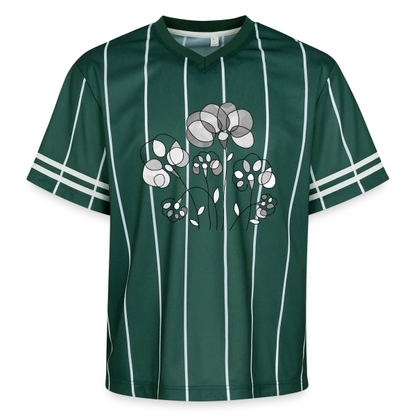 Art Digital Abstrait 3515 sur T-shirt de foot unisexe en mesh