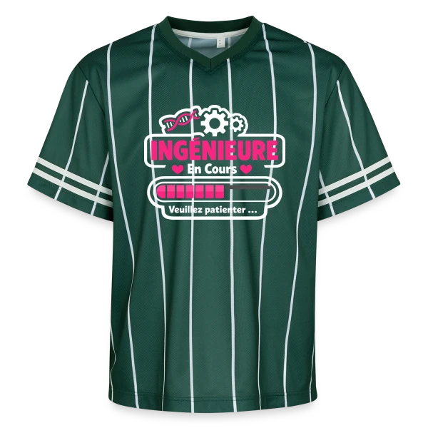 Harmonie Désordonnée sur T-shirt de foot unisexe en mesh