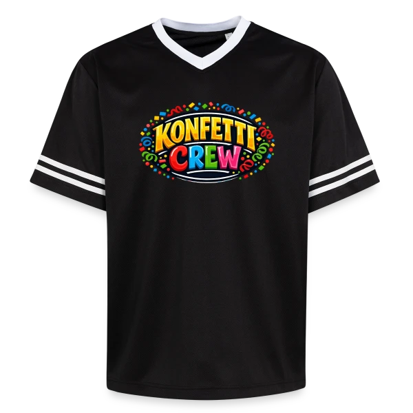 Motif Abstrait Unique sur T-shirt de foot unisexe en mesh