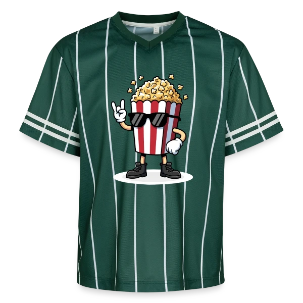 Motif Géométrique Contemporain sur T-shirt de foot unisexe en mesh