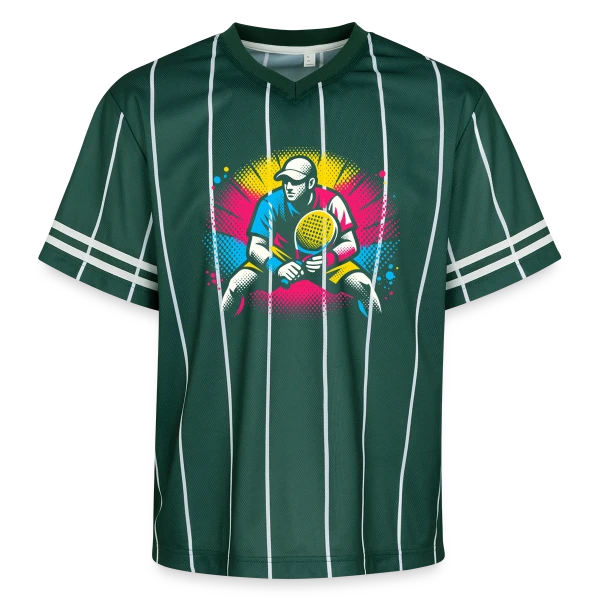 Formes et Mouvement Abstrait sur T-shirt de foot unisexe en mesh