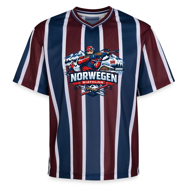 Géométrie Créative Originale sur T-shirt de foot unisexe en mesh