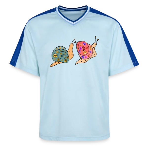 Le Chiffre Secret 4758 sur T-shirt de foot unisexe en mesh