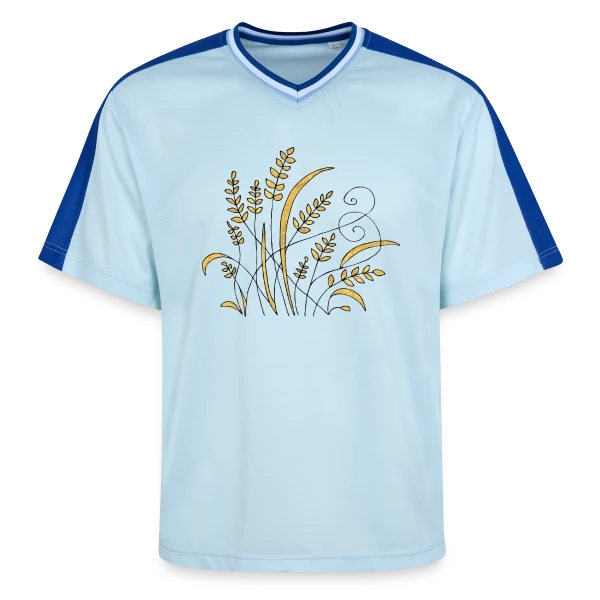 Mystère Numérique 4135 sur T-shirt de foot unisexe en mesh