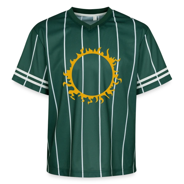 Le Motif de Dos de Kyo sur T-shirt de foot unisexe en mesh