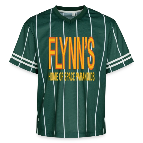 Flynn's Space Paranoids : Hommage Rétro-Gaming sur T-shirt de foot unisexe en mesh
