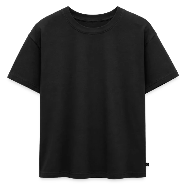Maquette de T-shirt enfant oversize en coton biologique Premium à personnaliser