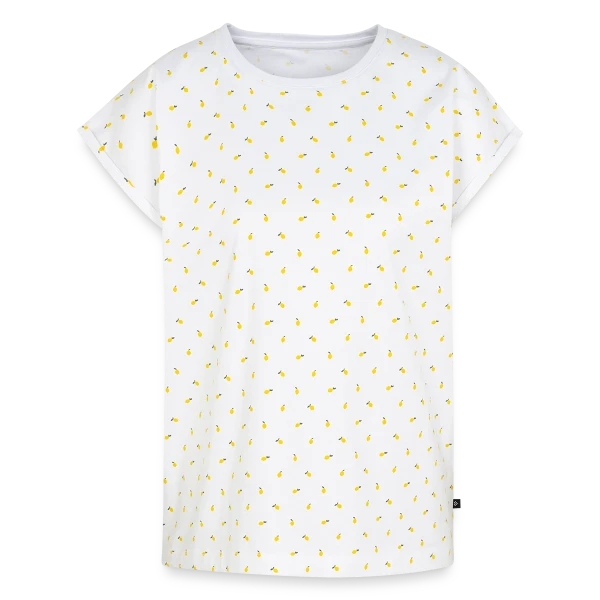 Maquette de T-shirt femme bio à impression intégrale Premium à personnaliser