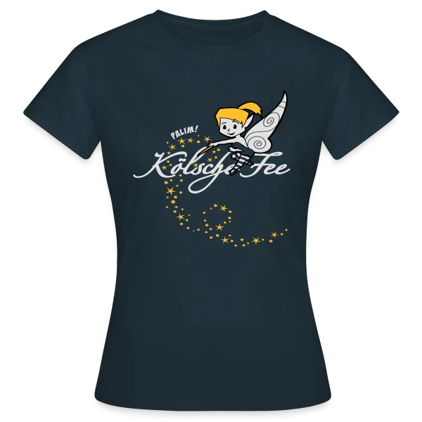 Maquette de T-shirt Femme « Fée de Cologne - Esprit Rhénan Enchanté » à personnaliser