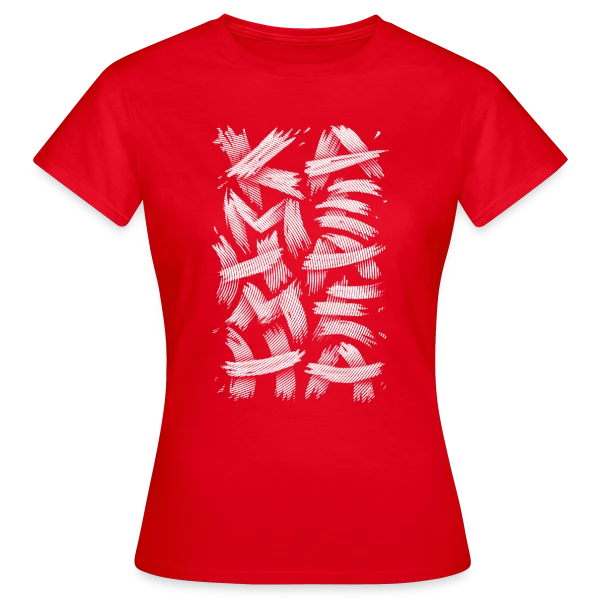 Maquette de T-shirt Femme « Kamehameha : L'Attaque Légendaire » à personnaliser