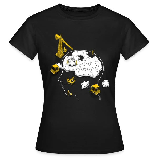 Maquette de T-shirt Femme « Chantier de la Mémoire » à personnaliser