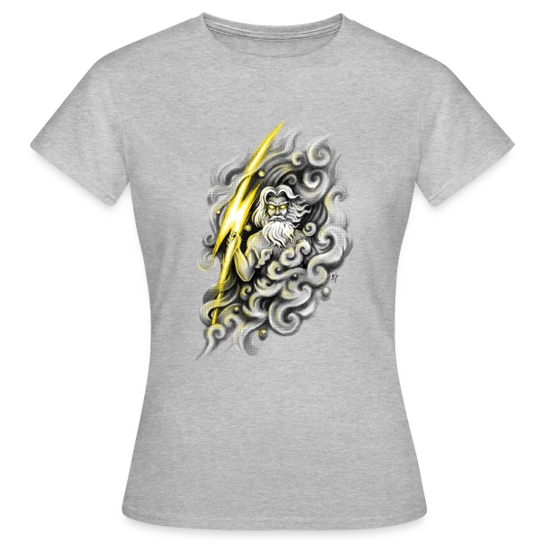 Zeus, Maître du Tonnerre sur T-shirt Femme