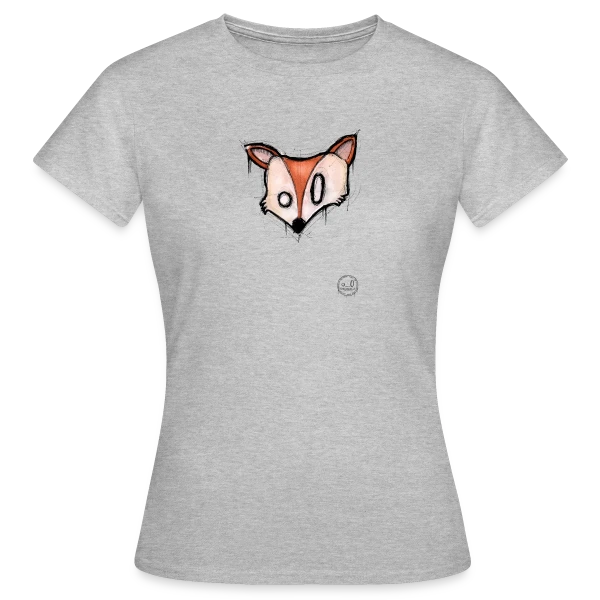 Renard Stylisé K-nimals sur T-shirt Femme