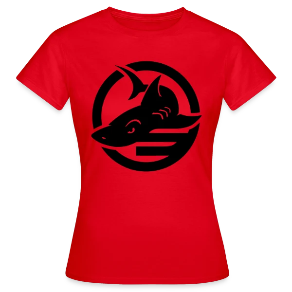 Maquette de T-shirt Femme « Requin Mystère des Abysses » à personnaliser